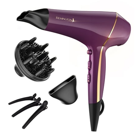 Remington Pro Hair Dryer with Thermaluxe™ Advanced Thermal Technology, Purple,