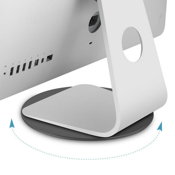 Base Para Monitor De Computadora, Soporte Giratorio Antideslizante Para Tableta, Teléfono Inteligente Portátil Para Monitores, Tabletas Y Teléfonos Móviles