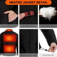 thumbnail image 4 of SNOW DEER Heated Jacket for Men with Battery Pack Included - Windproof Heated Coats for Men with Smart Temperature Control, 4 of 15