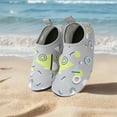 thumbnail image 2 of Gyexs Kids Girls Boys Water Shoes Size 5.5-6 Quick Drying Outdoor Toddlers Socks for Beach Swimming Pool Surfing W04 Grey, 2 of 9