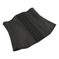 thumbnail image 2 of Corsé deportivo de látex para mujer, moldeador de cintura bajo el busto, control de abdomen, 4 filas de ganchos, talla L, 2 of 14