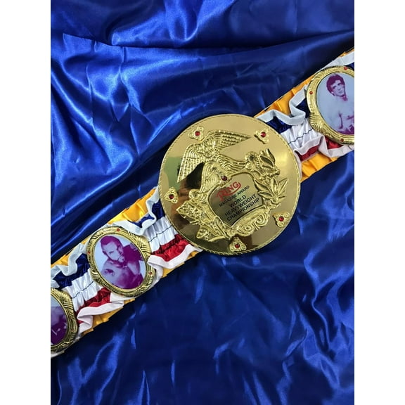 Rocky Ring Magazine Award World Heavyweight Boxing Replica Title Belt Adult Size