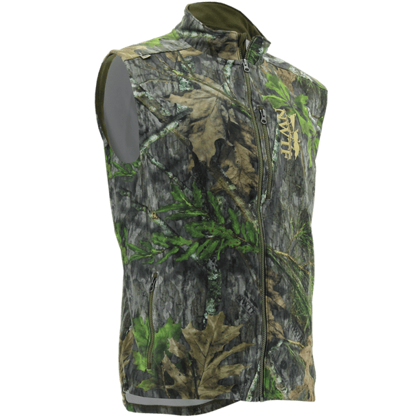Nomad - NWTF Fleece Vest (Mossy Oak Obsession, XXX-Large) - Walmart.com ...