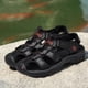 thumbnail image 1 of Sandalias de verano Zapatos de playa Zapatos de hombre transpirables Suministros al aire libre para caminatas en el lago (Negro 41), 1 of 3