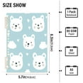 thumbnail image 3 of A5 Notebook, Single Back Sheet Printed on One Side, 60 Sheets Cute Bear Pattern, 3 of 8