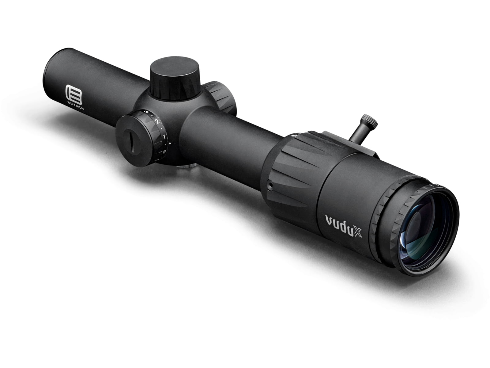 EOTech Vudu X 1-6x24mm LPVO Rifle Scope, 30mm Tube, Second Focal Plane, BD1 Reticle, Matte Black