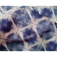 thumbnail image 4 of oneOone Silk Tabby Indigo Blue Fabric Geometric Shibori Sewing Fabric By The Yard Printed Diy Clothing Sewing Supplies 42 Inch Wide, 4 of 4