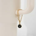 thumbnail image 3 of 2 Pcs Letter Charms Accessories for Cup, Name ID Handle Charm Chain for Tumbler Black and White, 3 of 5