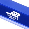 thumbnail image 3 of J2 Engineering LN-T7-027-15-BL J2 Engineering 7075 -T6 Forged Aluminum M12 x 1.5 20 Pcs 90mm Open End Lug Nut Set w/ Adapter ( Blue ), 3 of 6