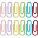 thumbnail image 1 of 12 clips de papel acrílicos para marcapáginas, 6 colores, 1 of 9