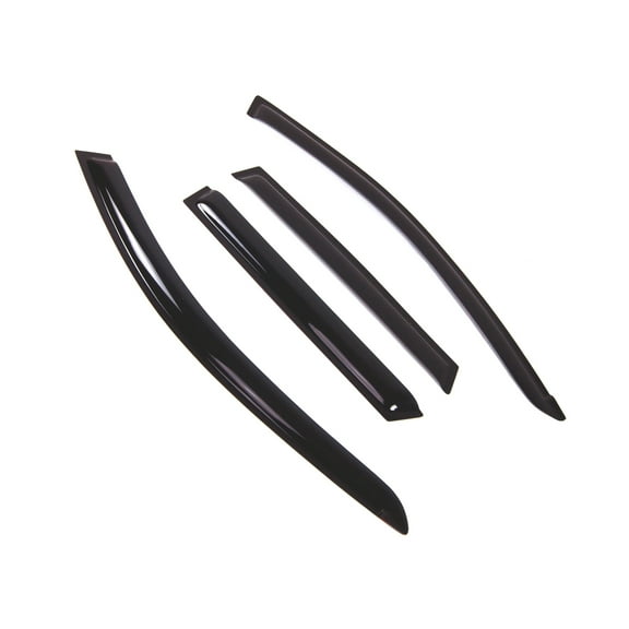TuningPros Outside Mount Window Visor Deflector Smoke Tinted 4 Pcs Set For 2006-2013 Audi A3