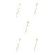 thumbnail image 3 of Pendientes de gancho Jumpingount geométricos para mujer Oro 325-1, 3 of 6