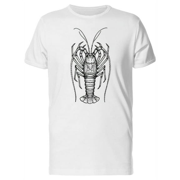 Spiny Lobster B&W Tee Men's -Image by Shutterstock
