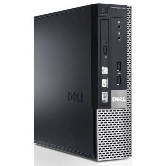 Restored Dell 790 USFF Desktop PC with Intel Core i5-2400 Processor, 4GB Memory, 160GB Hard Drive and Windows 10 Home (Monitor Not Included) (Refurbished)