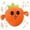 2Pcs Orange Carrots, variant on Magic Touch Interactive Music Plush Toy, Soft Baby Musical Sensory Toy with Sound, Educational Learning Multiplayer Interactive Play, Birthday for Toddler Kids (Yellow Banana)