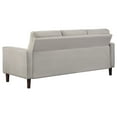 thumbnail image 6 of Bowen Upholstered Track Arm Tufted Sofa Beige, 6 of 10