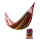 thumbnail image 4 of Hamaca, Lona 190 x 80 cm Longitud Total 190 cm Carga 100 KG, Cómodas Hamacas para Exteriores Hamaca de Viaje a Rayas Rojas, Hamaca Perfecta para Exteriores, Camping, Balcón, Jardín, Playa, 4 of 5