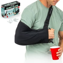 GoPong Arm Sling Flask (16 oz Total) - Hidden Alcohol Flask for Liquor Disguise – Secret Liquor Drink Container for Concerts, Sports Events, & Theme Parks – Includes Funnel & Spout