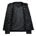 thumbnail image 3 of TFixol Abrigo acolchado para hombre con bolsillos y cuello alto con cremallera, 3 of 8