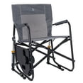 thumbnail image 6 of GCI Outdoor Freestyle Rocker with Side Table Foldable Rocking Camp Chair, Heathered Pewter, 6 of 10