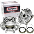 thumbnail image 2 of MotorbyMotor 950-001 Front Wheel Bearing and Hub Assembly 4WD with 6 Lugs Fits for Lexus GX460 GX470 (All Models), Toyota 4Runner FJ Cruiser Tacoma (4WD ONLY) Hub Bearing (4WD 4x4, 515040)-2PK, 2 of 8