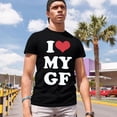 thumbnail image 4 of MOUSYA Valentines Shirt for Men Cute Heart Graphic Tee Birthday Anniversary Present Shirts Couples Matching Tee Tops, 4 of 7