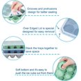 thumbnail image 4 of 3 Packs Ice Cube Trays, Silicone Ice Cube Trays with Removable Splash Proof Lid, 4 of 5