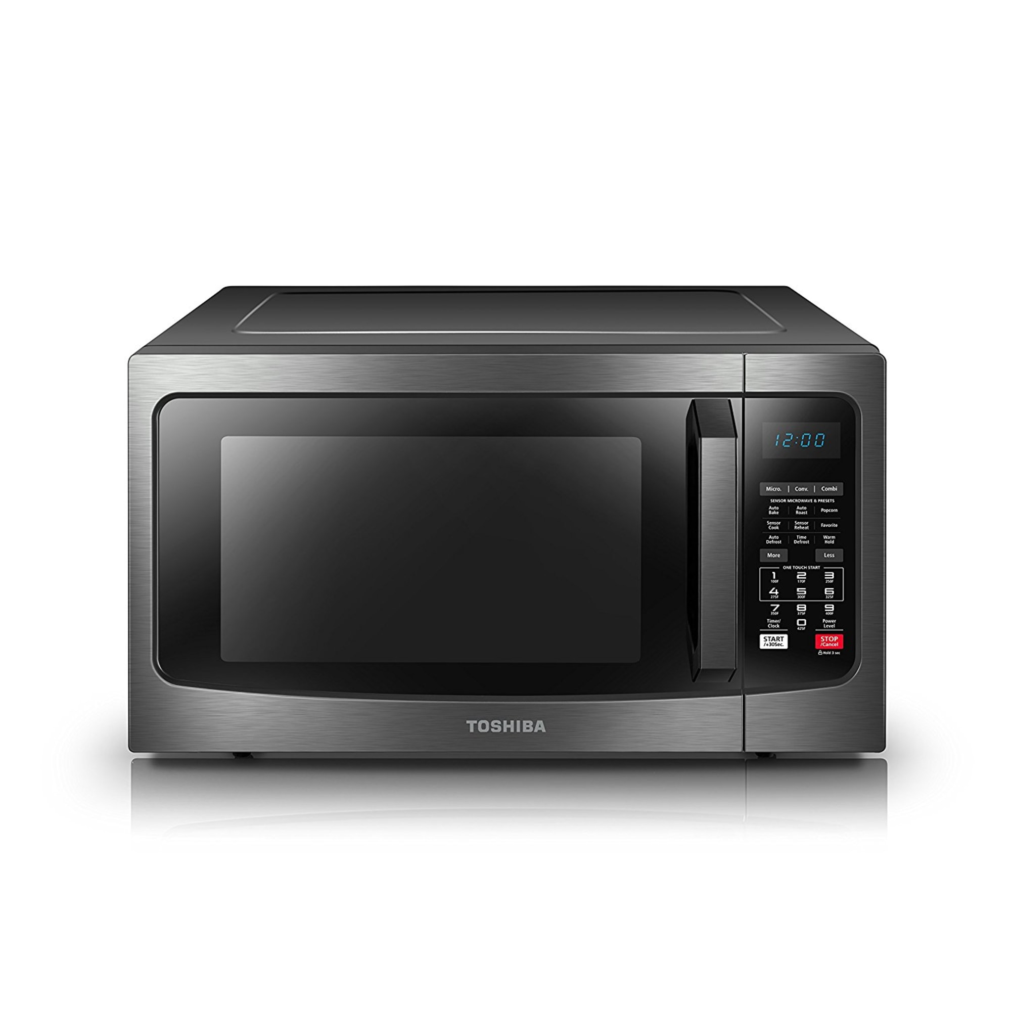 Toshiba ML2-EC42SAESS 1.5 Cu. Ft. Convection Microwave, Stainless Steel - image 2 of 8