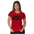 thumbnail image 4 of Funny Graduation Later Educator Womens Slim Fit Graphic Tee Brisco Brands L, 4 of 5