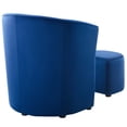 thumbnail image 4 of Modway Divulge Performance Velvet Arm Chair and Ottoman Set, 4 of 7