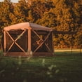 thumbnail image 4 of Gazelle Tents, G6 Deluxe 6-Sided Portable Gazebo, 8-Person & Table, Badlands Brown, GG610BR, 4 of 16