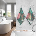 thumbnail image 5 of Coolnut Towels Set of 2 Easter Egg on Tree Print for Bathroom Kitchen Travel 16×28 inch, Cotton Bath Towels Lightweight Quickdry for Bathroom Ktichen Travel SPA Gym, 5 of 6