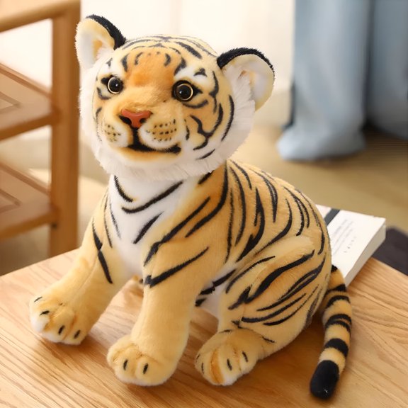 CYFW 23CM Soft Tiger Plush Toy Cute Plushies Stuffed Animals For Babies Plush Toys