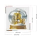 thumbnail image 2 of Pintura de Diamante 5D Wdftyju DIY Taladro Redondo Completo Navidad Bola de Cristal B 50x50cm, 2 of 9