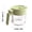 White, variant on Bwiyojiz Kitchen Utensils & Gadgets Pressing Glass Spice Jar MSG Seasoning Storage Sealed Shaker, Gifts for Friend