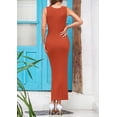 thumbnail image 3 of PRETTYGARDEN Women's Summer Casual Maxi Dresses Ribbed Knit Sleeveless Bodycon Elegant Going Out Beach Vacation Clothes, 3 of 8