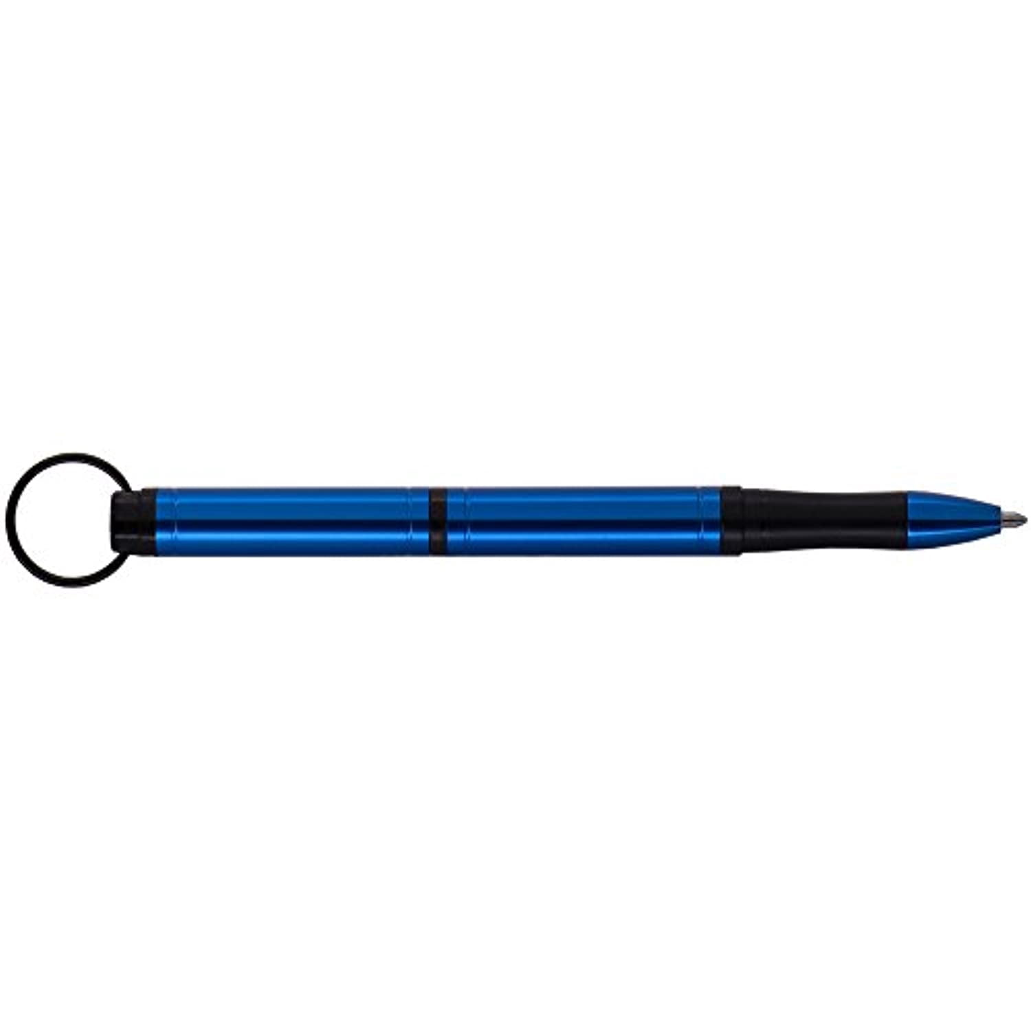 Fisher Space Backpacker Keyring Space Pen Anodized Aluminum, Blue
