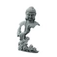 thumbnail image 4 of Estatua de Buda, adorno artesanal, decoración del hogar, regalos, escultura, figura de escritorio para oficina, escritorio, estantería, sala de estar, 85 cm x 45 cm x 15 cm, 4 of 8
