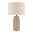 thumbnail image 3 of Bouclair Lampe de Table en Céramique à Motif Taupe, 3 of 7