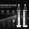 thumbnail image 6 of VONTER 4 in 1 Electric Trimmer Rechargeable Electric Ear Nose Hair Trimmer Beard Face Eyebrows Removal Shaver, Nose Hair Trimming Shaver, 6 of 7