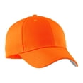 thumbnail image 4 of Port Authority Solid Enhanced Visibility Cap-One Size (Safety Orange), 4 of 4