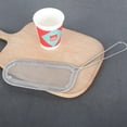 thumbnail image 4 of 2Pcs Fry Basket Fine Mesh Fryer Commercial Stainless Steel Kitchenware 12.81X3.22X0.12In, 4 of 9
