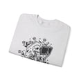thumbnail image 3 of Daydreaming Book Lover Sweatshirt Skeleton Reading Shirt Reader Crewneck, 3 of 6