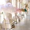 thumbnail image 4 of 10 plumas de avestruz grandes de 15 a 60 cm, plumas de avestruz blancas, centros de mesa de carnaval, accesorios de decoración para fiestas y bodas, 4 of 5