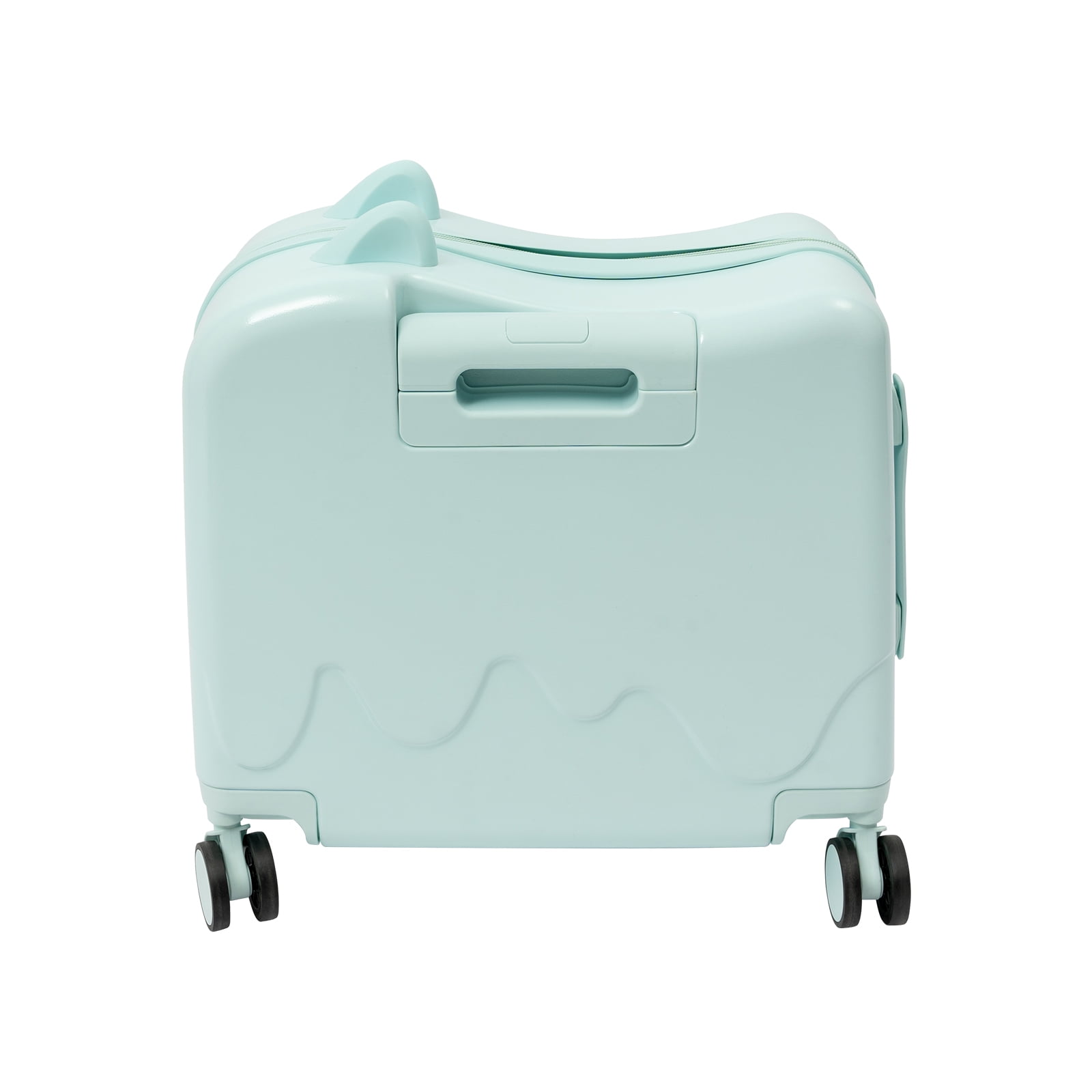 18inch,20inch Ride-On Kids Suitcase,Rolling Luggage with Spinner Wheels Carry Trolley Luggage with Password Lock Children's Ride On Trolley Airplane Luggage