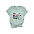 thumbnail image 4 of Spilling The Tea Since 1773 Shirt, US History Teacher Shirt, Independence Day Shirt, Unisex T-Shirt, 4 of 5