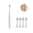 thumbnail image 2 of Selección de modos de limpieza y blanqueamiento inteligentes Cepillo de dientes eléctrico sónico recargable con cabezales de cepillo, 2 of 5