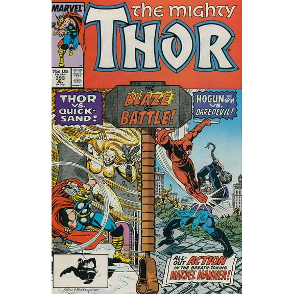 Thor #393 VF ; Marvel Comic Book