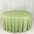 thumbnail image 5 of BalsaCircle 132 in Sage Green Scuba Polyester Round Tablecloth Party Linens Events Reception Decorations Supplies, 5 of 8