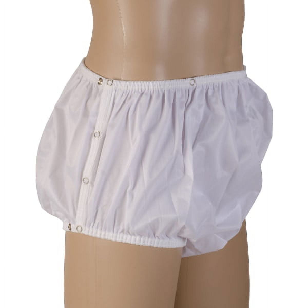  Reusable Wide Waist Incontinence Pants/PVC Plastic